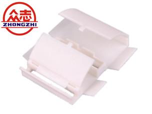 Custom PBT Automotive Plastic Parts / White Wire Harness Protector