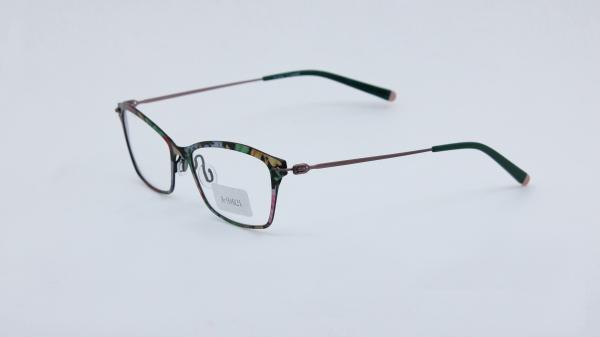 Women's Reading glasses frame pure titanium eyeglass for girls fashion paper transfer design new in 2019