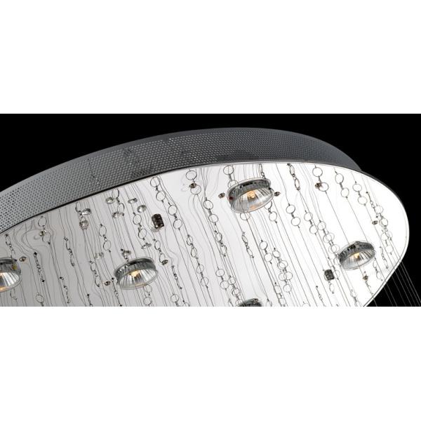 Modern Luxury Muti Size Crystal Hanging Lights For Hotel