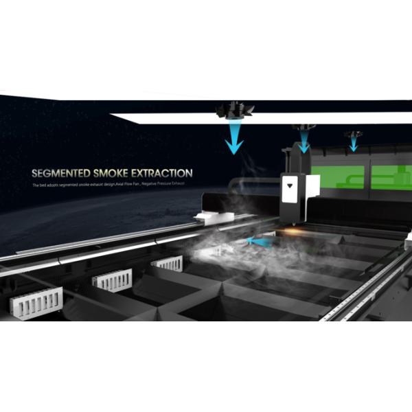 Ultra Large Format Sheet Metal Laser Cutter 24000mmx2500mm For Metal Sheet