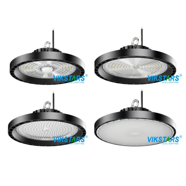 Motion Sensor UFO High Bay Light 75w With Black Aluminum Housing Case IP65