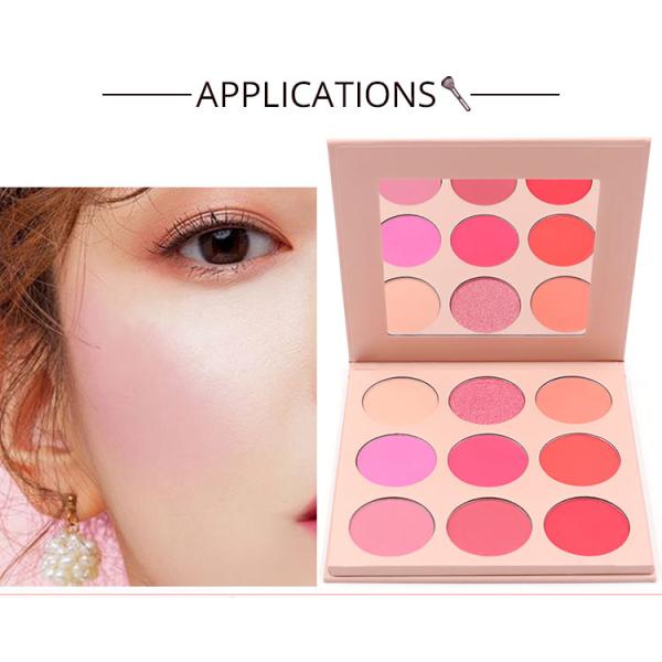 14*14*1.2cm Creamy Matte Eyeshadow Natural Eye Makeup For Green Eyes