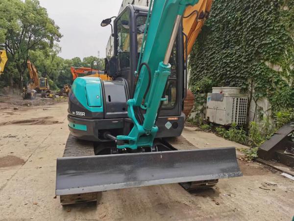 KOBELCO 55 Hydraulic Mini Excavator SK50 SK55 SK60 SK70 Used Machine with Consumption