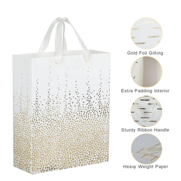 Art Paper Custom Type Wrapping Luxury Clothing Gift Boutique Shopping Paper Bag