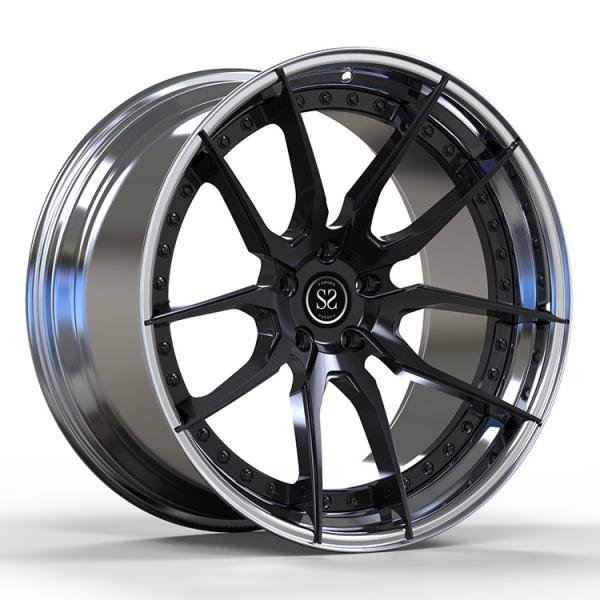 Custom 22inch Black+Polished 1-PC Forged Rims for MW X5 G05