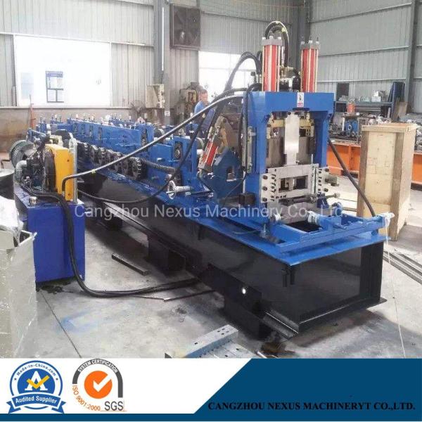                  Automatic C 60-300 Purlin Roll Forming Machine Steel Channel Making Equipment             
