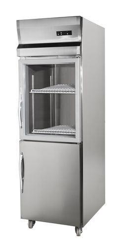 3 camadas do congelador ereto comercial da prateleira, refrigerador de aço inoxidável 500L 1000L