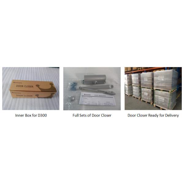 Exterior Overhead Hydraulic Door Closer Size 4 / 3 Top Jamb Mounted Outward Opening