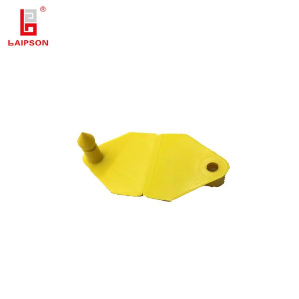 etiqueta de oído animal resistente ULTRAVIOLETA doble de los 35MM para la gestión de la identificación de las cabras de la alpaca