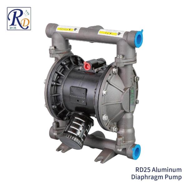1'' Aluminum Alloy Double Diaphragm Pump With Santoprene Membranes