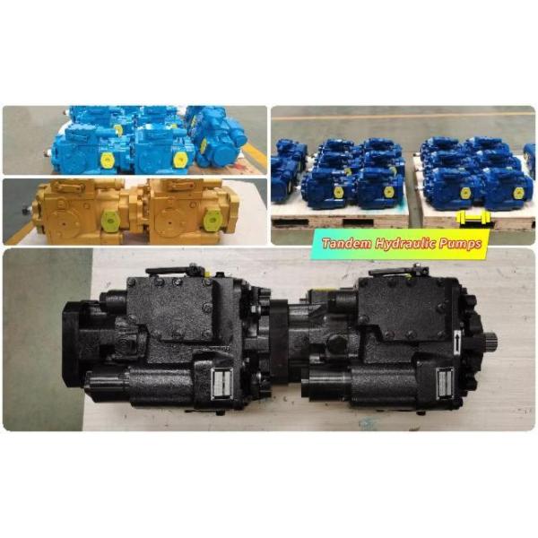 Harvester Tandem Piston Pump Manual Loading Mode For Hydraulic System Components