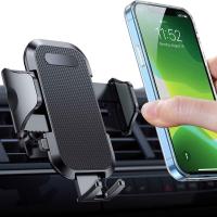Agrafe stable de bâti de téléphone d'évent de rotation de 360 degrés pour le téléphone de 4inch 7inch