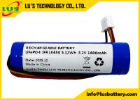 18650 Bateria 1500mAh 3.2V Recarregável Lifepo4 Bateria Pack OEM IFR18650 1.5ah bateria de lítio