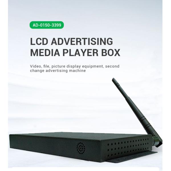 B03 коробка медиа-проигрывателя FCC 1080P Wifi USB2.0 RK3399 HD