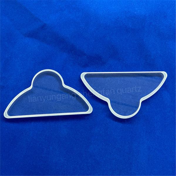Custom Ultra-thin UV Optical Window Flake Quartz Window Sheet