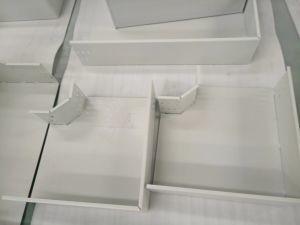 High Strength Powder Coated Channel Cable Tray 1.0-3.0mm Thicknees 100x200mm Size