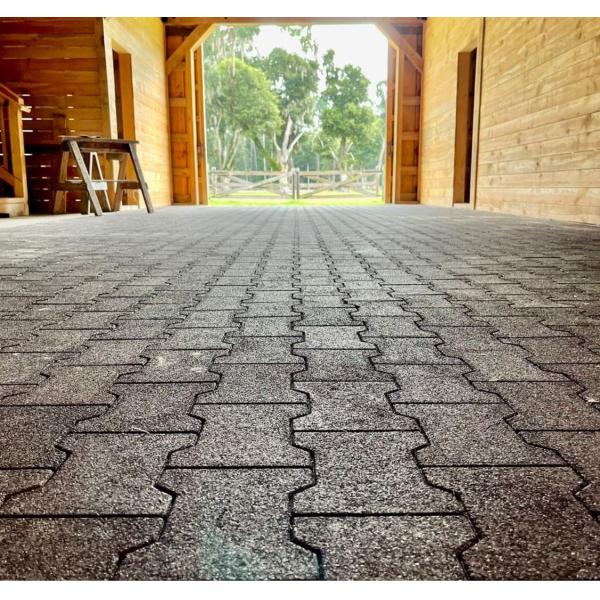 Environment Friendly Carpet Granules Orange / Blue Floor Granules For Horse Stable