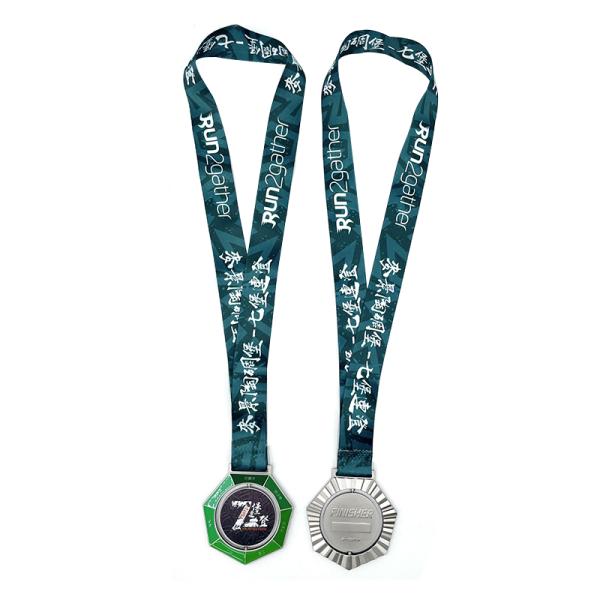 Bespoke Climbing Award Zinc Alloy Spinning Medal Custom Climbing Medals