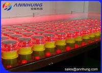 Luz de obstrucción roja de la aviación del LED con la función de supervisión del G/M para la torre