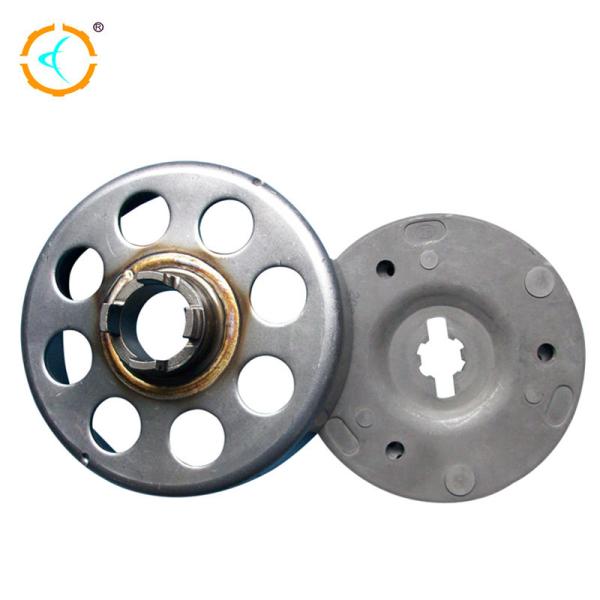 CNC ADC12 Silver Motorcycle Clutch Parts Iron Material With 100% Quality Tested