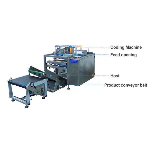 Multi Function Pouch Packing Machine Tube Film Packaging Machines For Big And Large Quantity Products