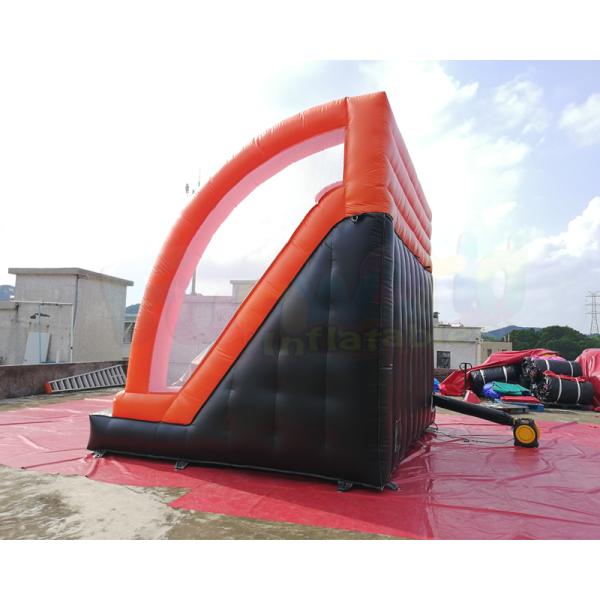 Предназначенный для многих игроков обруч баскетбола следа 6кс4кс4 м раздувной