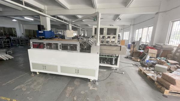 High Speed Automatic 3ply Mask Packing Machine 50pcs Face Mask Box Cartoning Machine