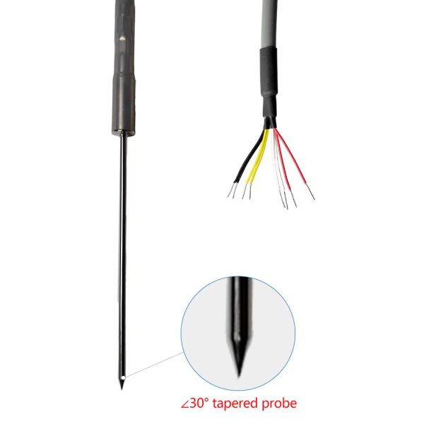 JUMO 902350/22 Double core straight needle double platinum resistance temperature sterilizer steam temperature measurement