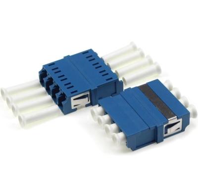 Adaptadores poloneses do conector da fibra ótica do PC, luva cerâmica do adaptador do quadrilátero do Lc