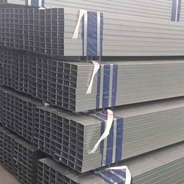 Zinc Magnesium Aluminum Alloy Square Tube Corrosion Resistant With Good Weldability