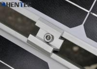 PV Mid Clamp Solar Panel Roof Mounting Systems 6063- T5 / 6060- T5 / 6082- T6