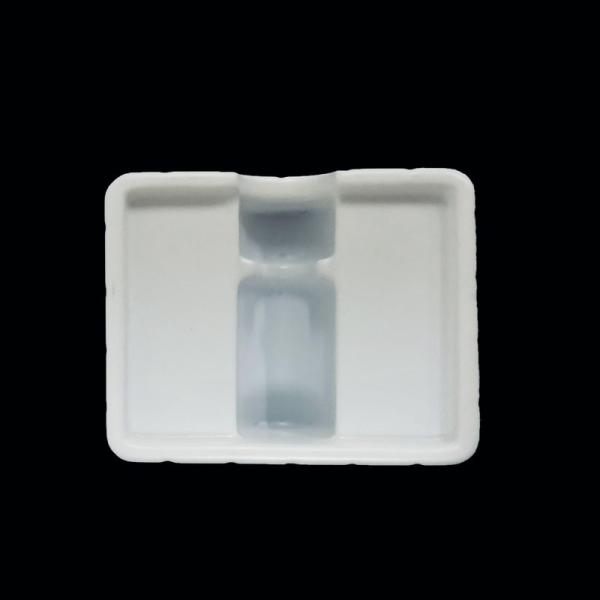 OEM ODM Blister Tray For Vials White PS Plastic Insert Sterile Pharmaceutical Packaging