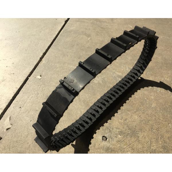 Следа кресло-коляскы ширины 32mm связей небольшого резинового Jointless 66