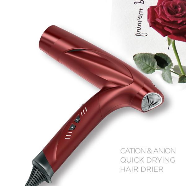 Professional 1800W Hot Air AC Hair Dryer Electric Popular Black OEM