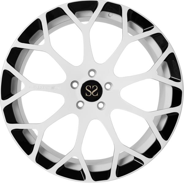20 Inch 1- Piece Forged Weheel Rims For Audi RS7 5x112 White and Black