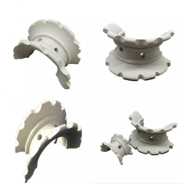 Ceramic Saddles Random Packing Super Intalox Saddle Ring