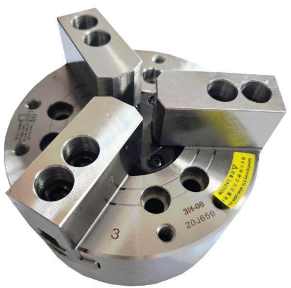 Hydraulique 3 mâchoires Puissance solide Chuck 3P Structure solide