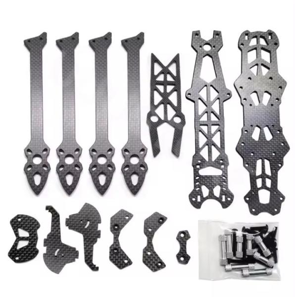 Mark4 7-Inch/8-Inch RC FPV Quadcopter Kit 900KV Brushless Motor 5mm Carbon Fiber Frame Drones Accessories for Mavic Racing 295mm