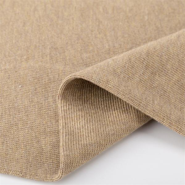 Модная и экологически чистая полосатая вязаная ткань для повседневного ношения