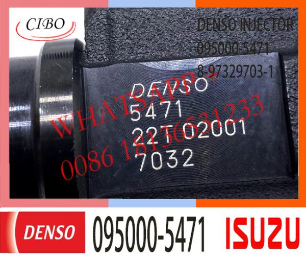 Injetor comum do trilho do bom preço 095000-5470 095000-5471 9709500-547 para a máquina escavadora 4HK1 8973297032 8-97329703-0 de Isuzu/JCB