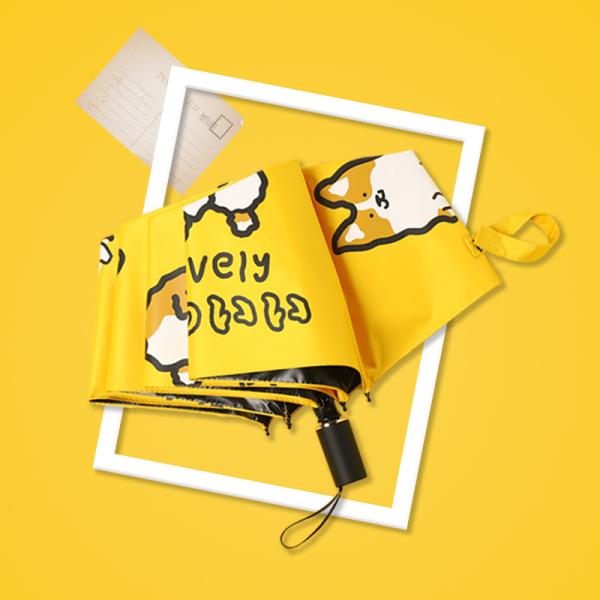 Female Folding Advertising Gift for All in 1 Function and Metal Shaft UV Protection