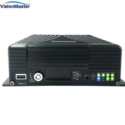 Registrador 2TB HDD do carro DVR do canal H.264 4 com tensão da detecção de movimento sobre a proteção