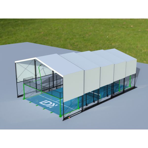 Large Span Professional Padel Pickleball Court Tent A Frame Structure PVC PVDF
