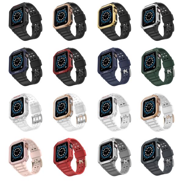 Iron-Grid Series: High-Performance FKM Fluorine Rubber Strap