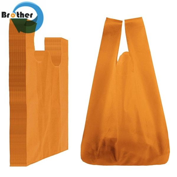 Ecofriendly Home Textile High Quality PP Spunbond Nonwoven Fabric Reused Bags for T-Shirt or Gifts