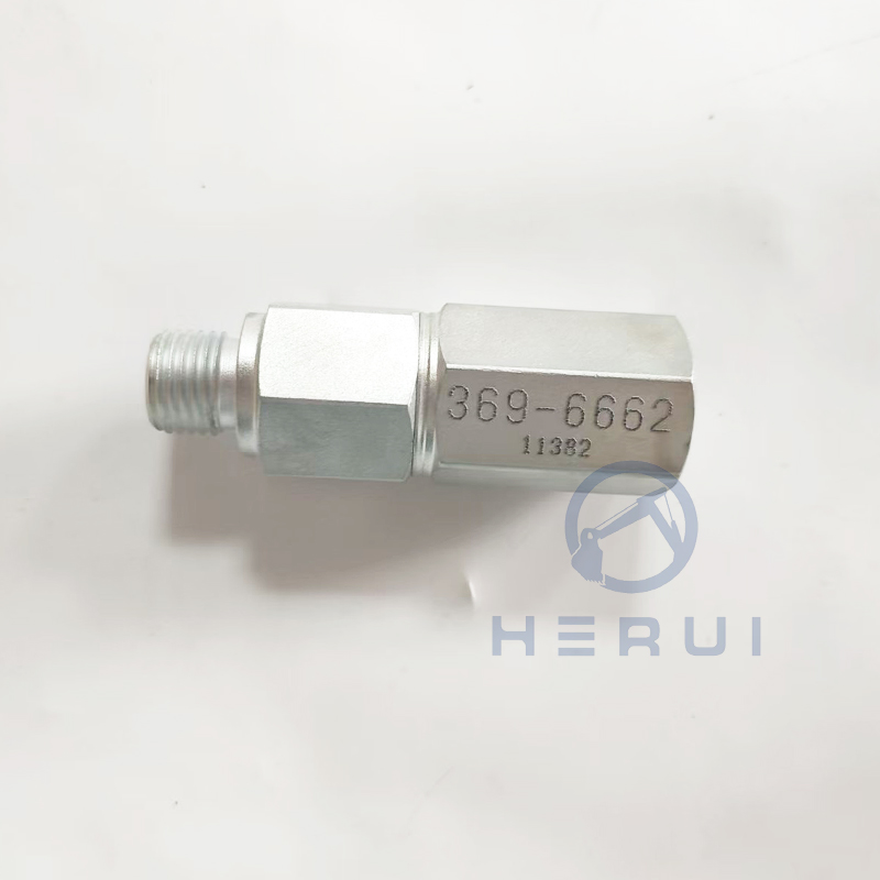 Excavator Fuel Pressure Regulator 369-6662 3696662 C7 C9 Engine Pressure Relief Regulating Valve for E330D E336D
