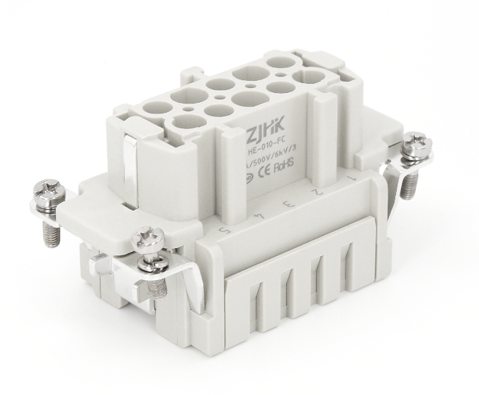 Heavy Power Connector 10 Pos Crimping Type
