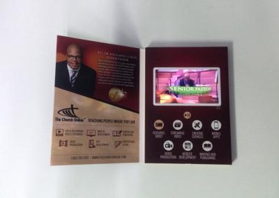 Carte d'anniversaire vidéo virtuelle portable Brochure vidéo pour anniversaire