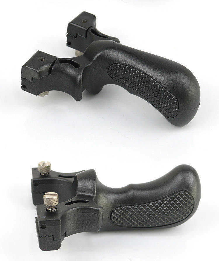 Conical Arrowhead Metal Hunting Slingshot with Laser Light Sight Powerful Shooting