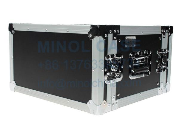 6U Flight Rack Case 19' Tour Portable Flight Case